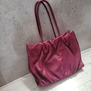 Arcadia, 8136 Doll, Elegant Burgundy Tote Bag